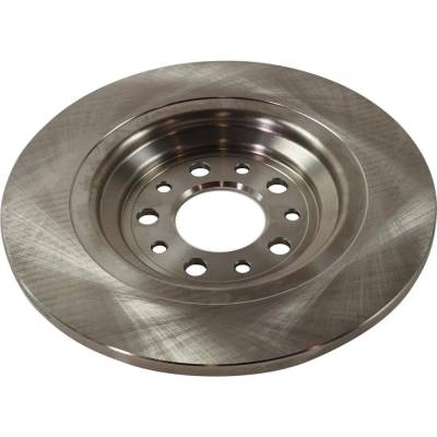 Rareelectrical - New Solid Brake Disc Compatible With Jeep Cherokee Latitude 6 Cyl 3.2L Cherokee Latitude Plus 6 Cyl - Image 2