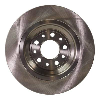 Rareelectrical - New Solid Brake Disc Compatible With Jeep Cherokee Latitude Lux 6 Cyl 3.2L Cherokee Trailhawk Elite - Image 4