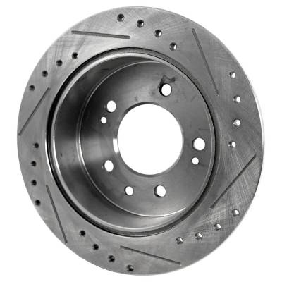 Rareelectrical - New Solid Brake Disc Compatible With Hyundai Elantra Limited 4 Cyl 2.0L Elantra Gls Sport 4 Cyl 2.0L - Image 2