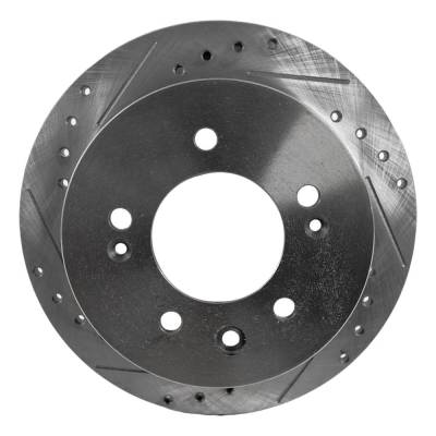 Rareelectrical - New Solid Brake Disc Compatible With Hyundai Elantra Limited 4 Cyl 2.0L Elantra Gls 4 Cyl 2.0L - Image 3