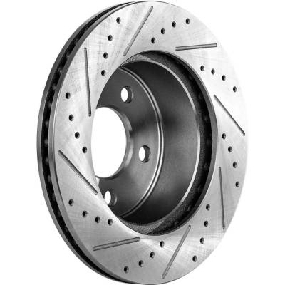 Rareelectrical - New Performance Rotor Brake Disc Compatible With Jeep Wrangler Sahara 6 Cyl 4.0L Cherokee Se 4 Cyl - Image 5
