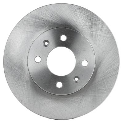 New 4 Lugs Brake Disc Compatible With Hyundai Kia Rio5 Lx 4 Cyl 1.6L Rio5 Ex 4 Cyl 1.6L Accent Gs 4