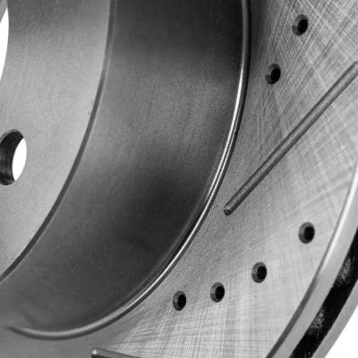 Rareelectrical - Performance Rotor Brake Disc Compatible With Jeep Wrangler 65Th Anniversary Edition 6 Cyl 4.0L - Image 7