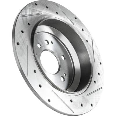 Rareelectrical - New Performance Rotor Brake Disc Compatible With Honda Pilot Elite 6 Cyl 3.5L Pilot Ex-L 6 Cyl 3.5L - Image 5