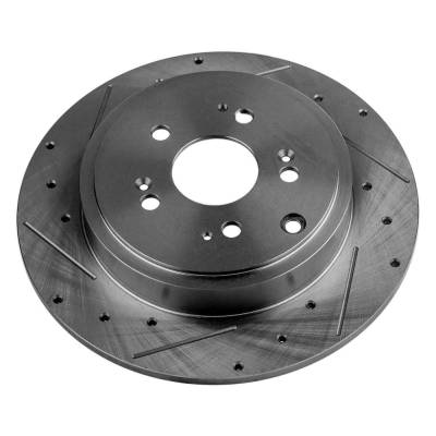 Rareelectrical - New Solid Brake Disc Compatible With Honda Ridgeline Dx 6 Cyl 3.5L Ridgeline Rtl 6 Cyl 3.5L - Image 8
