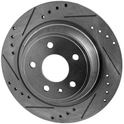 New Solid Brake Disc Compatible With Ford Lincoln Fusion Titanium 4 Cyl 2.0L Fusion Platinum Hybrid