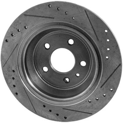 Rareelectrical - New Solid Brake Disc Compatible With Ford Lincoln Fusion Titanium 4 Cyl 2.0L Fusion Se 4 Cyl 1.5L Se - Image 2