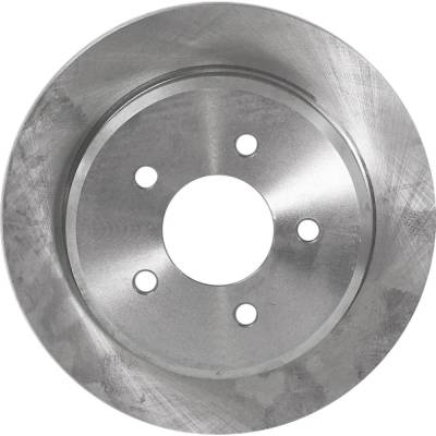Rareelectrical - New Solid Brake Disc Compatible With Ford Lincoln Mercury Crown Victoria S 8 Cyl 4.6L Town Car - Image 2