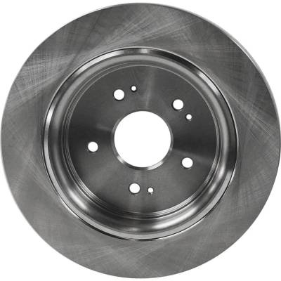 Rareelectrical - New Solid Brake Disc Compatible With Acura Honda Cr-V Black Edition 4 Cyl 1.5L Cr-V Touring 4 Cyl - Image 3