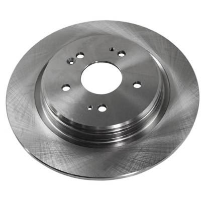 New Solid Brake Disc Compatible With Acura Honda Cr-V Hybrid Lx 4 Cyl 2.0L Cr-V Hybrid Ex-L 4 Cyl