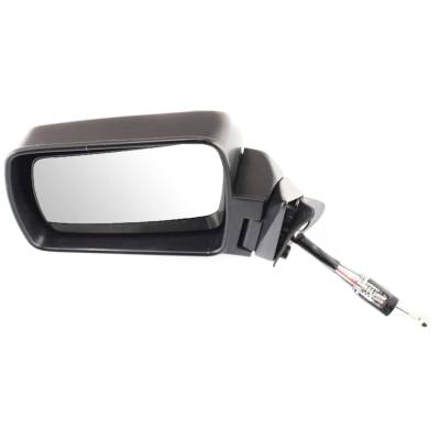 Rareelectrical - New Side Mirror Compatible With 1984-1996 Jeep Cherokee Comanche Wagoneer Left Driver Side Replaces - Image 5