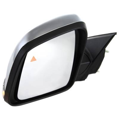 Rareelectrical - Side Mirror Compatible With 2011-2022 Jeep Grand Cherokee Grand Cherokee Wk 3.6L 5.7L V6 Left Driver - Image 2