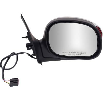 Rareelectrical - Side Mirror Compatible With 2000-2001 Ford F-150 4.2L 4.6L V6 Essex Triton Right Passenger Side - Image 1