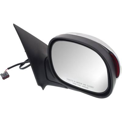 Rareelectrical - Side Mirror Compatible With 2000-2001 Ford F-150 4.2L 4.6L V6 Essex Triton Right Passenger Side - Image 3