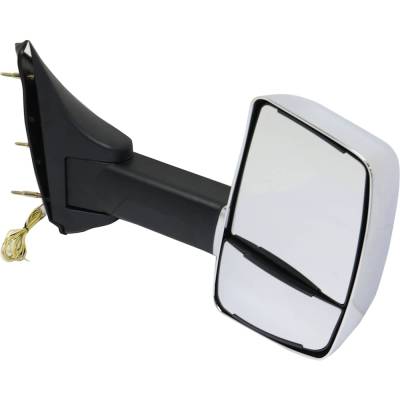 Rareelectrical - Side Mirror Compatible With 1992-2014 Ford E-150 E-150 Club Wagon Econoline Econoline Club Wagon - Image 2