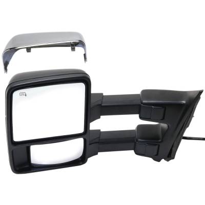 Rareelectrical - Side Mirror Compatible With 2010-2016 Ford F-250 Super Duty F-350 Super Duty F-450 Super Duty F-550 - Image 2