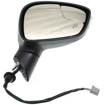 Rareelectrical - Side Mirror Compatible With 2011 Ford Fiesta 1.6L 1.0L I4 Right Passenger Side 197Hp Replaces - Image 2