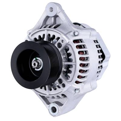 Rareelectrical - 12V 90A Marine Alternator Compatible With 2004-2007 John Deere 6081Afm01 6081Afm75 8.1L 496Ci 6-Cyl - Image 2