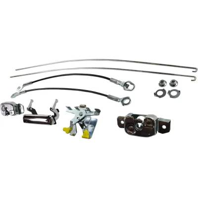 RAREELECTRICAL - New Chrome Handle Tailgate Lock Compatible With Ford F-150 Custom 8 Cyl 5.8L F-350 Xlt 8 Cyl 5.8L - Image 3