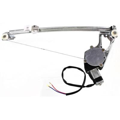 Rareelectrical - New Left Rear Window Regulator With Motor Compatible With Mercedes Benz E300 Base 6 Cyl 3.0L E320 - Image 1
