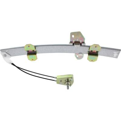 Rareelectrical - New Right Front Hand-Crank Window Regulator Compatible With Honda Civic Cx 4 Cyl 1.6L Civic Ex 4 Cyl - Image 4