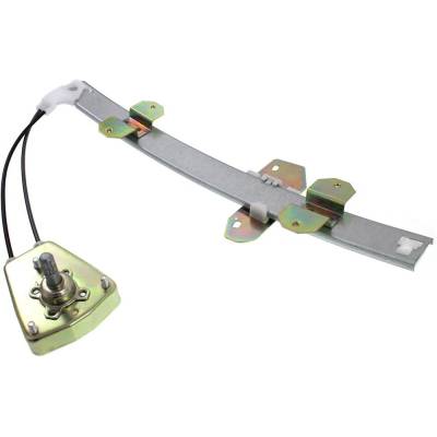 Rareelectrical - New Right Front Hand-Crank Window Regulator Compatible With Honda Civic Gx 4 Cyl 1.6L Civic Si 4 Cyl - Image 2