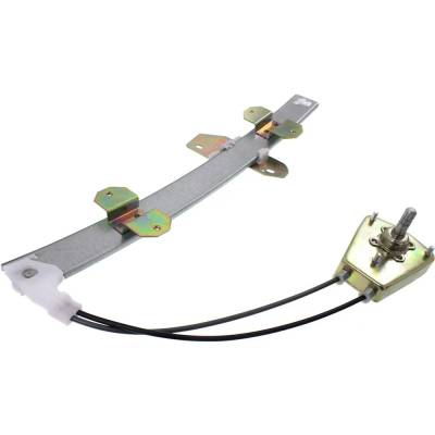 Rareelectrical - New Right Front Hand-Crank Window Regulator Compatible With Honda Civic Ex 4 Cyl 1.6L Civic Dx 4 Cyl - Image 3