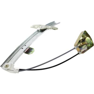 Rareelectrical - New Left Front Hand-Crank Window Regulator Compatible With Honda Civic Ex 4 Cyl 1.6L Civic Gx 4 Cyl - Image 3
