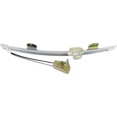 Rareelectrical - New Left Front Hand-Crank Window Regulator Compatible With Honda Civic Ex 4 Cyl 1.6L Civic Gx 4 Cyl - Image 4