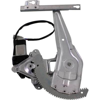 Rareelectrical - New Right Rear Window Regulator With Motor Compatible With Acura Honda Civic Ex 4 Cyl 1.6L Civic - Image 5