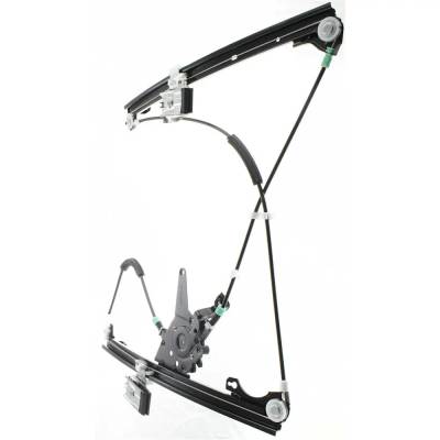 Rareelectrical - New Right Front Window Regulator Without Motor Compatible With Volkswagen Golf Base 4 Cyl 1.8L Golf - Image 2