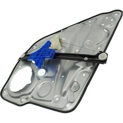 Rareelectrical - New Right Rear Window Regulator Without Motor Compatible With Volkswagen Jetta Tdi 4 Cyl 1.9L Jetta - Image 2