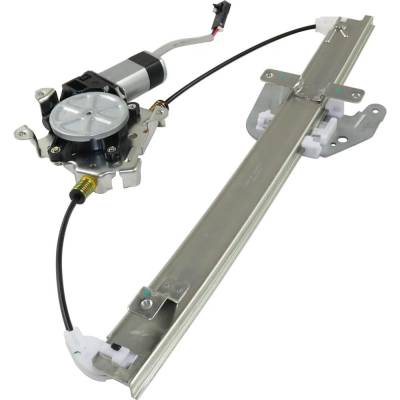 Rareelectrical - New Right Rear Window Regulator With Motor Compatible With Nissan Xterra Xe 4 Cyl 2.4L Xterra Xe 6 - Image 2