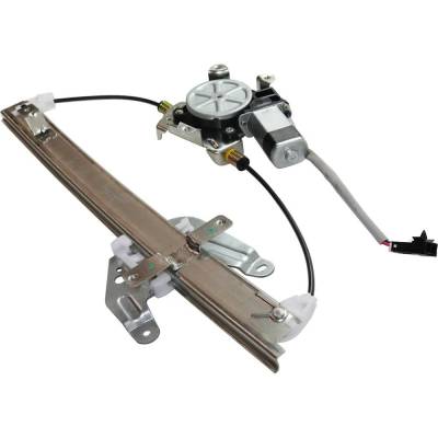 Rareelectrical - New Right Rear Window Regulator With Motor Compatible With Nissan Frontier Xe 6 Cyl 3.3L Frontier Le - Image 3