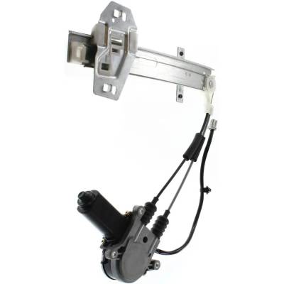 Rareelectrical - New Right Rear Window Regulator With Motor Compatible With Honda Accord Lx 4 Cyl 2.2L Accord Value - Image 3