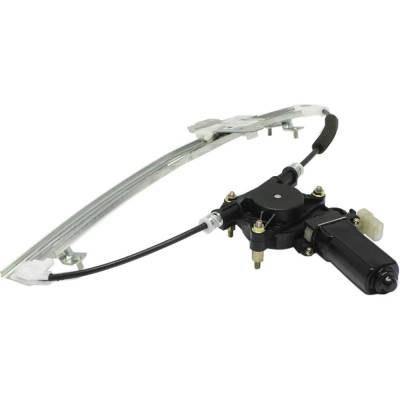 Rareelectrical - New Right Front Window Regulator With Motor Compatible With Hyundai Kia Accent L 4 Cyl 1.6L Rio Sx 4 - Image 3