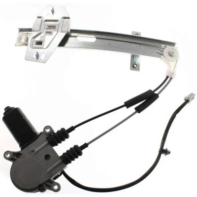 Rareelectrical - New Right Rear Window Regulator With Motor Compatible With Honda Accord Ex 6 Cyl 2.7L Accord Lx 4 - Image 4