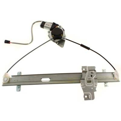 Rareelectrical - New Right Front Window Regulator With Motor Compatible With Honda Isuzu Rodeo S 4 Cyl 2.2L Amigo S 4 - Image 1