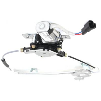 Rareelectrical - New Right Rear Window Regulator With Motor Compatible With Chevrolet Impala Ss 6 Cyl 3.8L Monte - Image 7