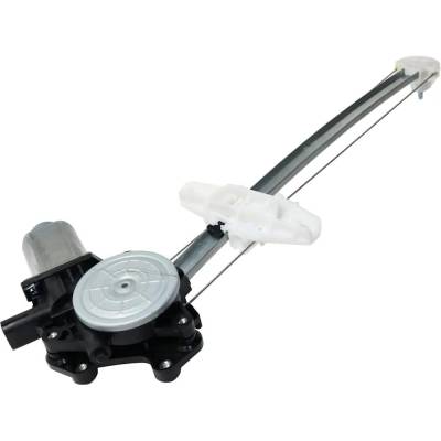 Rareelectrical - New Left Rear Window Regulator With Motor Compatible With Honda Civic Si Dx Gx Hybrid Se Lx Hf - Image 2
