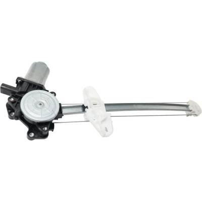 Rareelectrical - New Left Rear Window Regulator With Motor Compatible With Honda Civic Ex-L Civic Se Civic Si Civic - Image 1