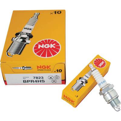 Rareelectrical - Bpr4hs Spark Plug Pack Of 10 Compatible With Honda Kawasaki Kubota Subaru Yamaha John Deere E-Z-Go - Image 2