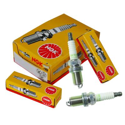 V-Power Spark Plug Pack Of 10 Compatible With Ngk Bkr4e 4421 Champion Rc12yc Autolite 3926 Generac