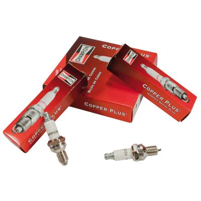 Small Engine Spark Plug 4-Pack Compatible With Troy-Bilt Mtd Craftsman Ryobi Bolens Yardman 4-Cycle