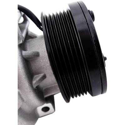 Rareelectrical - 6-Groove Pulley A/C Compressor Compatible With Mitsubishi Outlander Sport Se 4 Cyl 2.4L Outlander - Image 6
