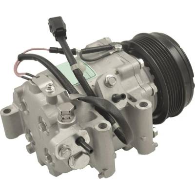 Rareelectrical - New 10-Groove Pulley A/C Compressor Compatible With Acura Honda Civic Dx 4 Cyl 1.8L Civic Ex 4 Cyl - Image 2