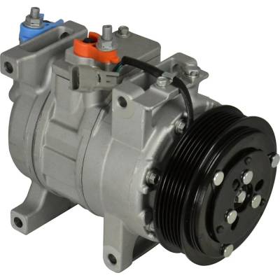 Rareelectrical - New 6-Groove A/C Compressor Compatible With Chrysler Dodge Charger Se 6 Cyl 3.6L Charger Sxt Plus 6 - Image 1