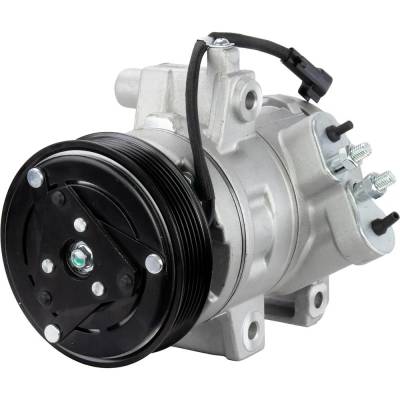 New 6-Groove Pulley A/C Compressor Compatible With Ford Transit Connect Xlt 4 Cyl 2.0L Transit