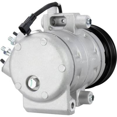Rareelectrical - New 6-Groove Pulley A/C Compressor Compatible With Ford Transit Connect Xlt 4 Cyl 1.6L Transit - Image 2