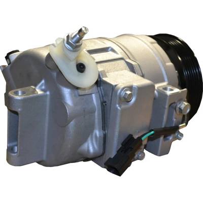 Rareelectrical - New 6-Groove Pulley A/C Compressor Compatible With Ford Lincoln Explorer Base 6 Cyl 3.5L Taurus Sel - Image 2
